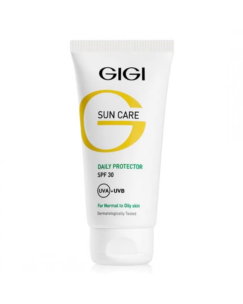 Крем солнцезащитный для жирной кожи GIGI SC Daily SPF 30 DNA Prot SPF-30 75 мл термо защита для волос абсолютный объем care absolute vol therma prot