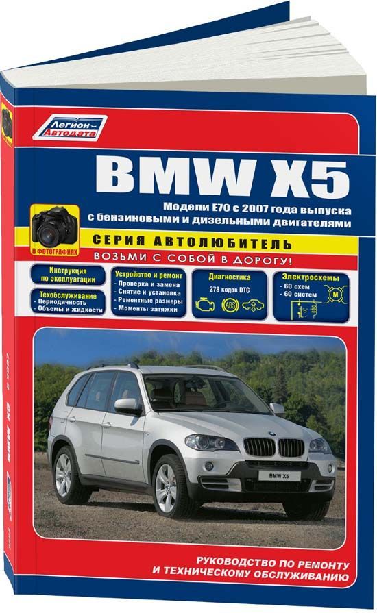 

BMW X5 E70 2007-13 с бензиновыми и дизельным двигателями Серия Автолюбитель