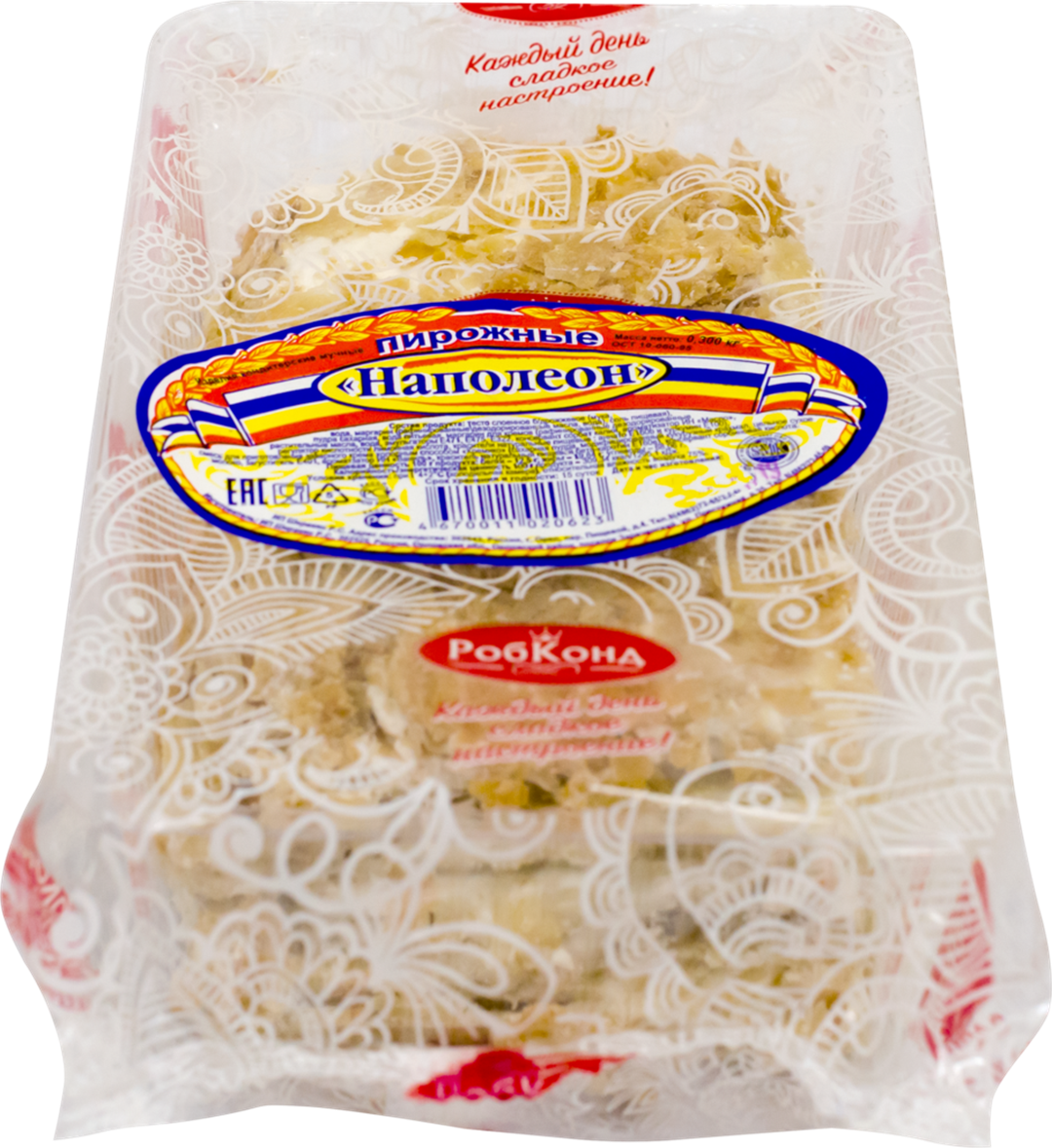 

Пирожное Робконд Наполеон 300 г