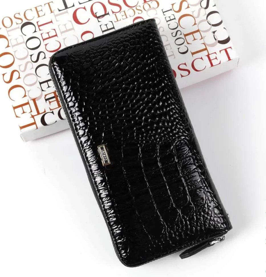 

Кошелек женский COSCET CS21-26A черный, CS26
