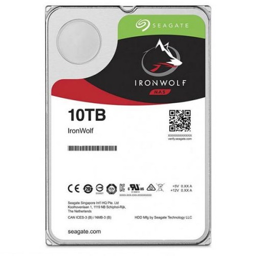 фото Внутренний жесткий диск seagate iron wolf 10tb (st10000vn0008)