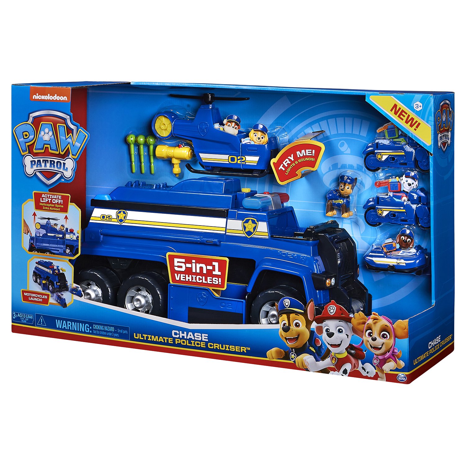 фото Игровой набор 5в1 paw patrol полицейская с гончиком 6058329