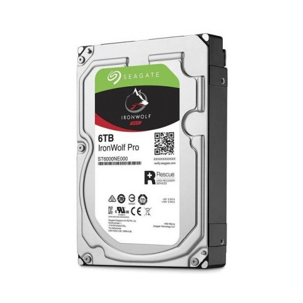 фото Внутренний жесткий диск seagate iron wolf pro 6tb (st6000ne000)