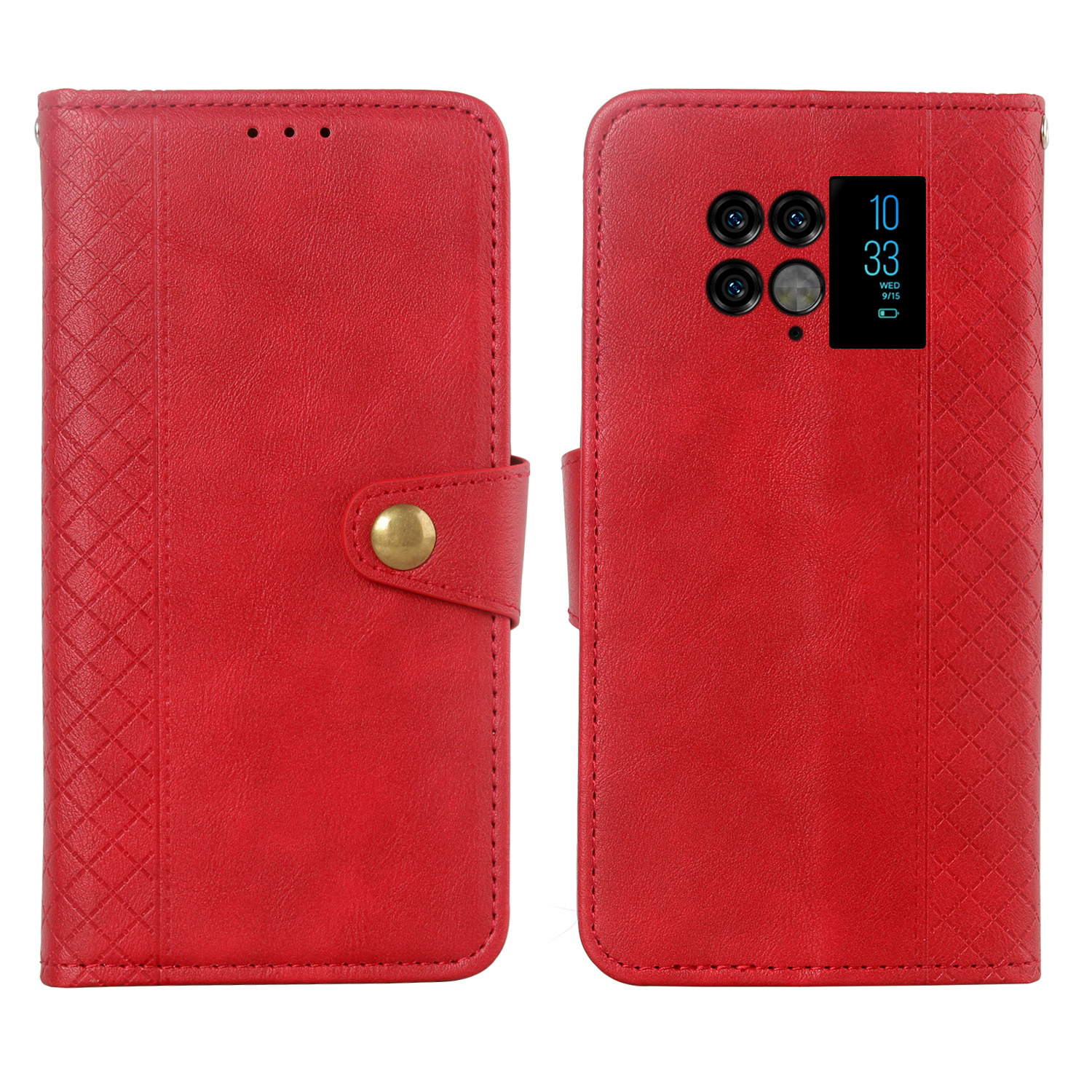 

Чехол MyPads для Doogee V20 красный (228004)