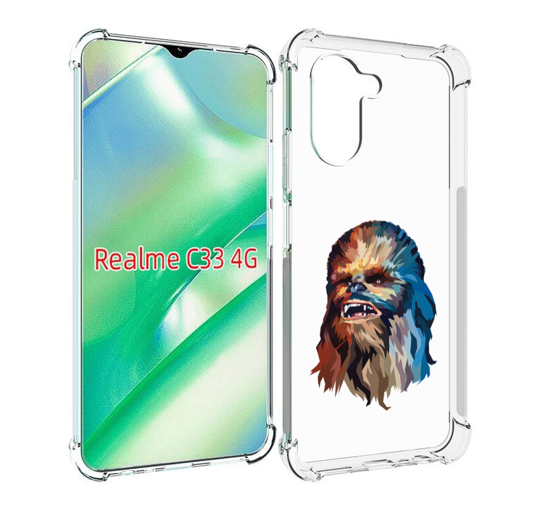 

Чехол MyPads star wars звездные войны для Realme C33 4G, Прозрачный, Tocco