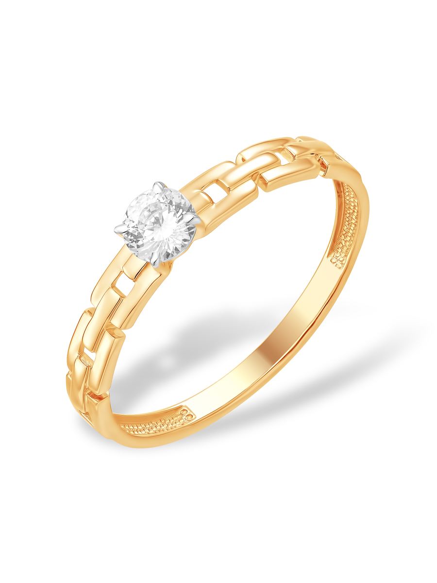 Кольцо из золота р.17 EFREMOV 585 К13219345, фианит