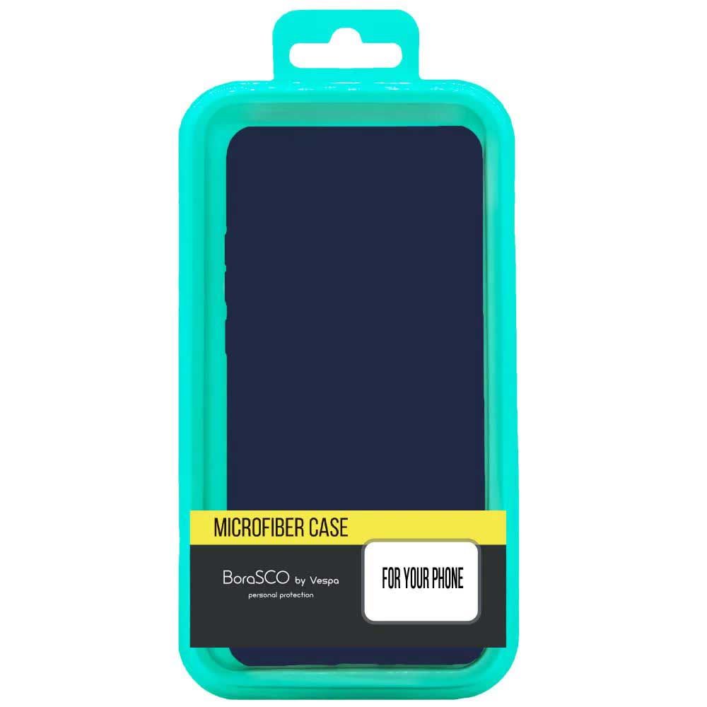 

Чехол-накладка для Samsung Galaxy A54 синий, Microfiber Case, Borasco