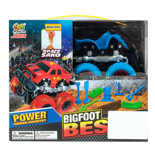 

Набор Junfa Toys, Преодоление препятствий с песком, 300 г