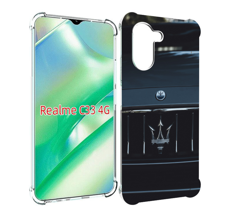

Чехол MyPads maserati 2 для Realme C33 4G, Прозрачный, Tocco