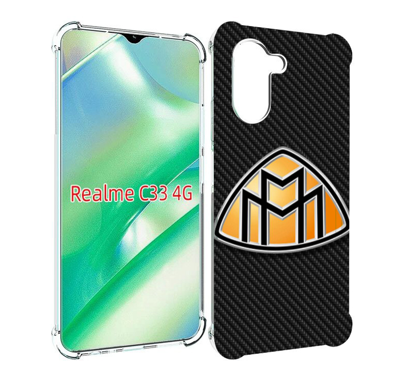 

Чехол MyPads maybach для Realme C33 4G, Прозрачный, Tocco