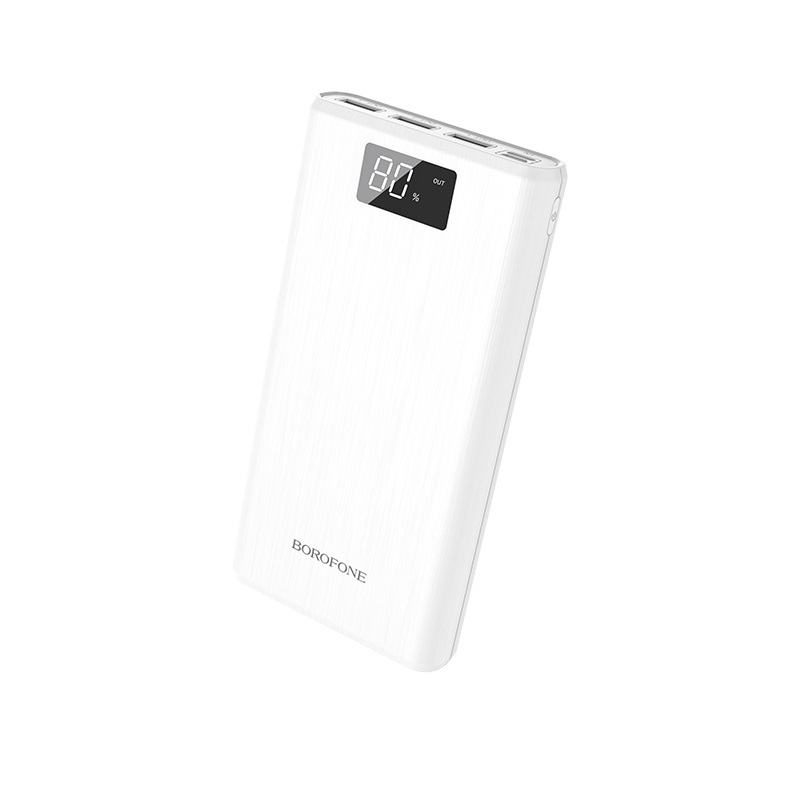 

Внешний аккумулятор BOROFONE BT2D Fullpower 30000 mAh White