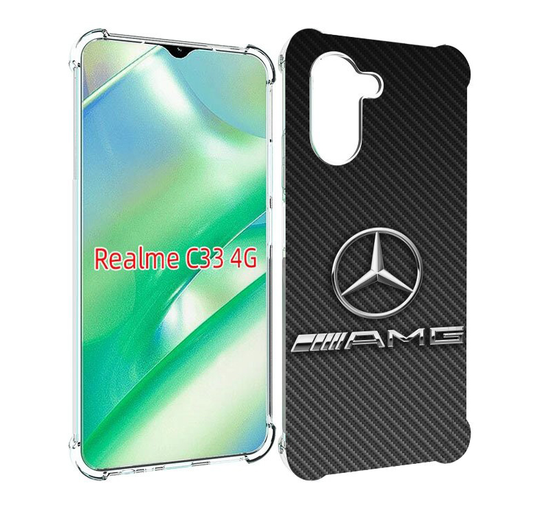 

Чехол MyPads мерседес амг мужской для Realme C33 4G, Прозрачный, Tocco