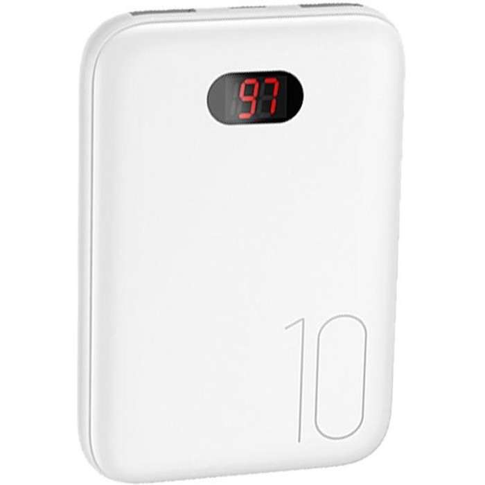 фото Внешний аккумулятор usams us-cd66 pb9 10000 mah white