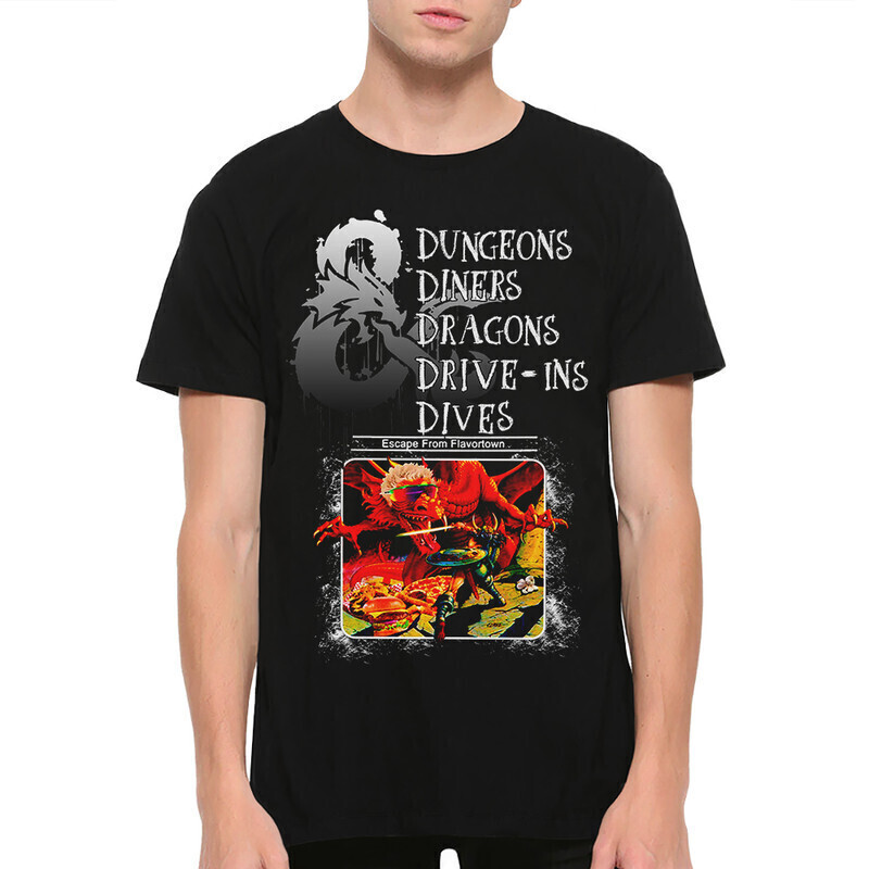 

Футболка мужская Dream Shirts Подземелья и драконы 1000381222 черная 2XL, Подземелья и драконы 1000381222