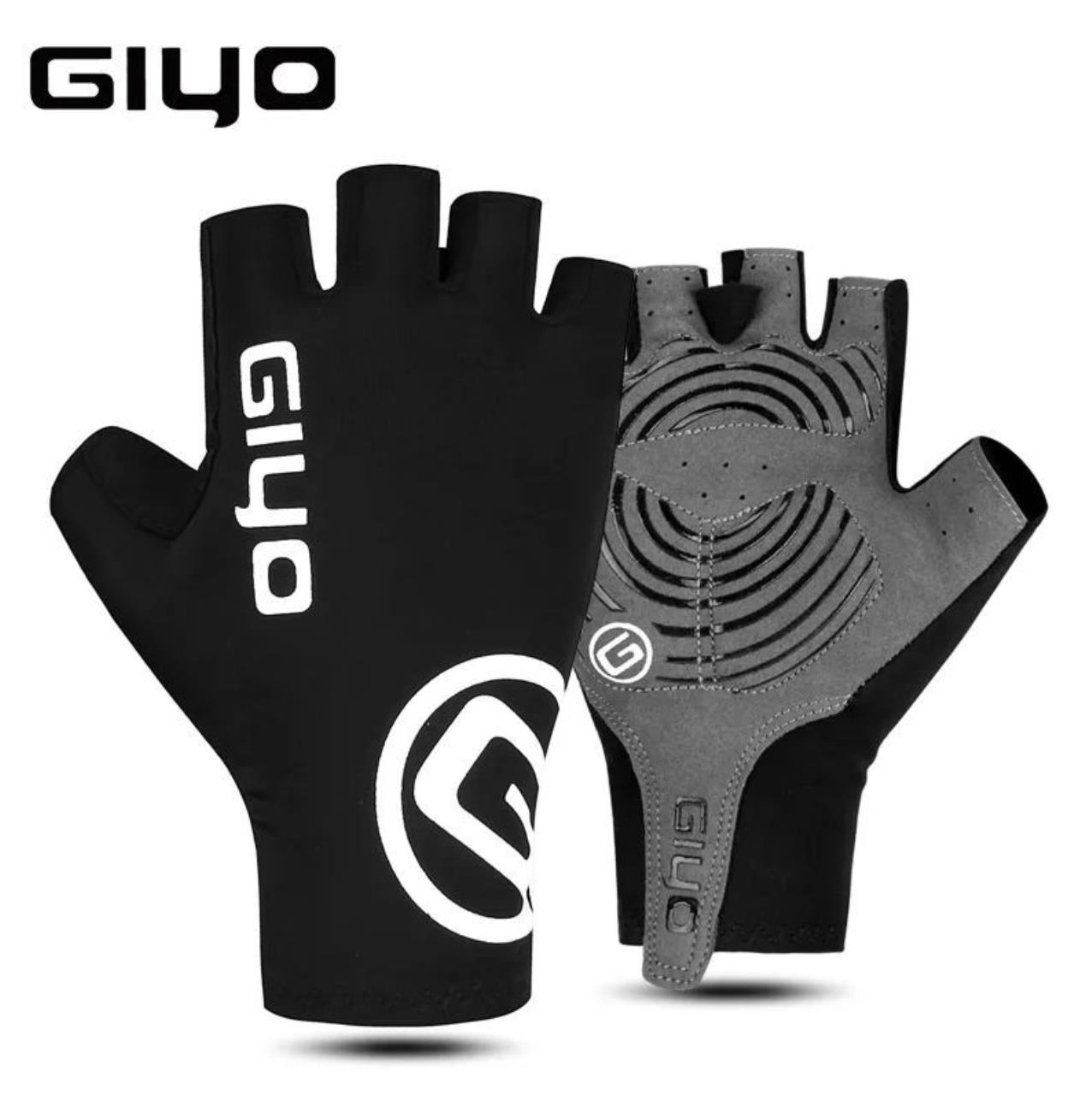 

Велоперчатки GIYO с короткими пальцами черный L