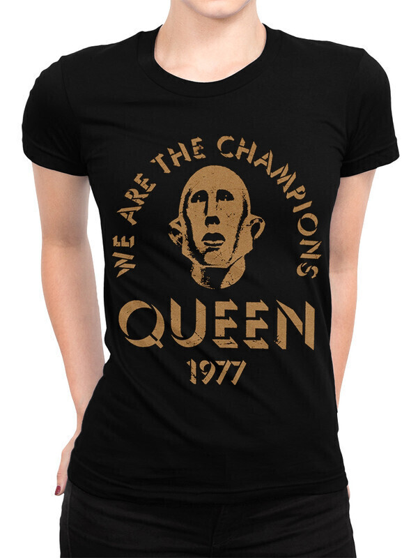 фото Футболка женская dream shirts queen 50007761 черная 2xl