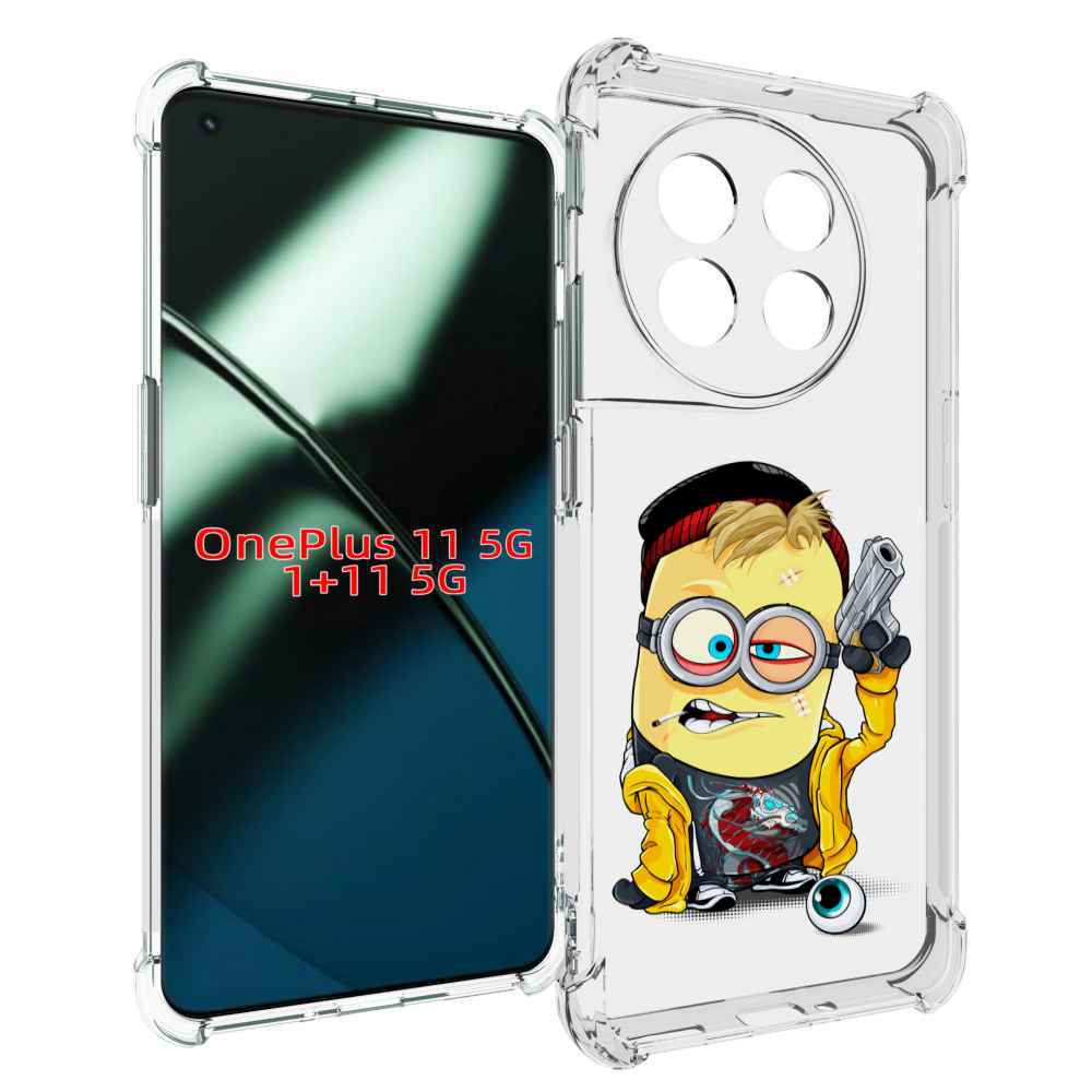 

Чехол MyPads миньон бандит для OnePlus 11, Прозрачный, Tocco