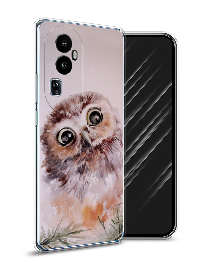 

Чехол Awog на Oppo Reno 10 "Сова на розовом", Розовый;коричневый, 2514550-1