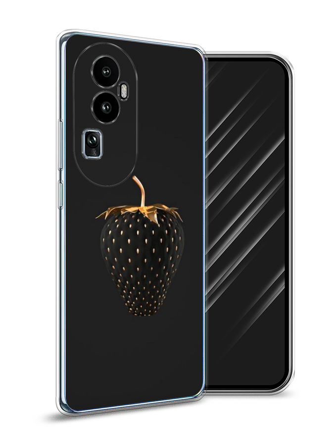 

Чехол Awog на Oppo Reno 10 "Черно-золотая клубника", Черный;золотистый, 2514550-10