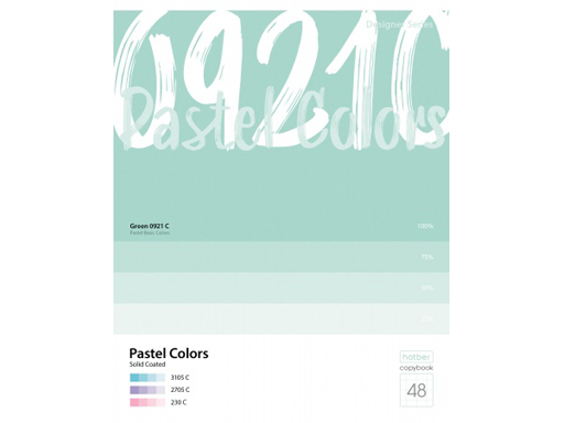 

Тетрадь 48л А5ф клетка на скобе 5 диз.в блоке скругл.углы серия -Pastel Colors- 066415
