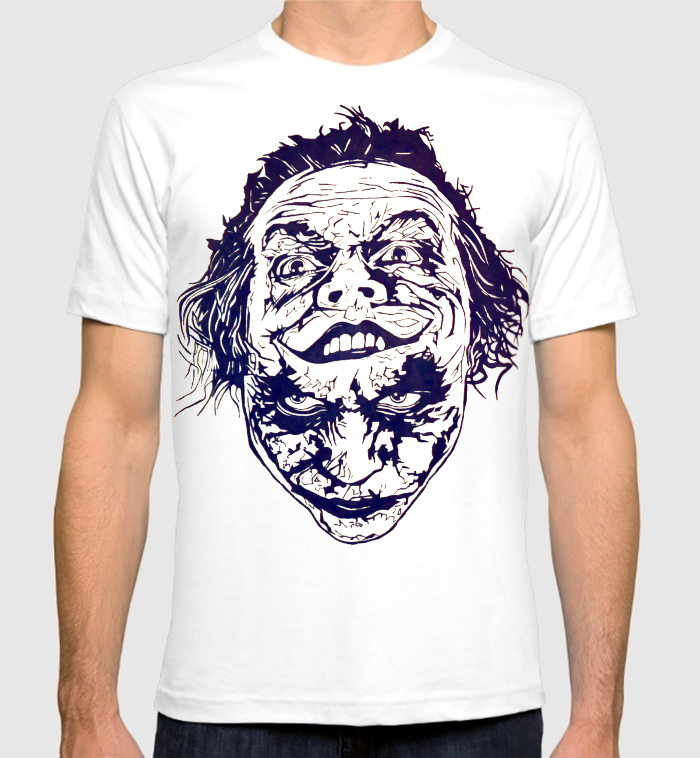 

Футболка мужская Dream Shirts Джокер 1000394222 белая 3XL, Джокер 1000394222