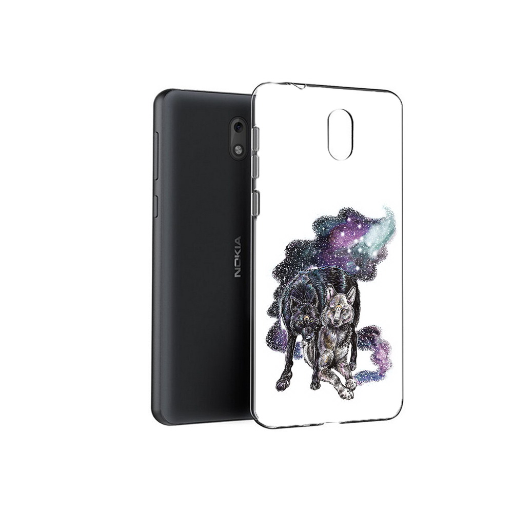 

Чехол MyPads Tocco для Nokia 6 звездные волки (PT60992.93.352), Прозрачный, Tocco