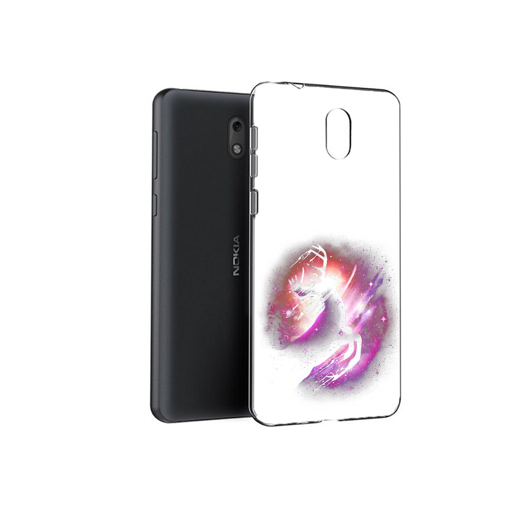 

Чехол MyPads Tocco для Nokia 6 звездный олень (PT60992.93.354), Прозрачный, Tocco
