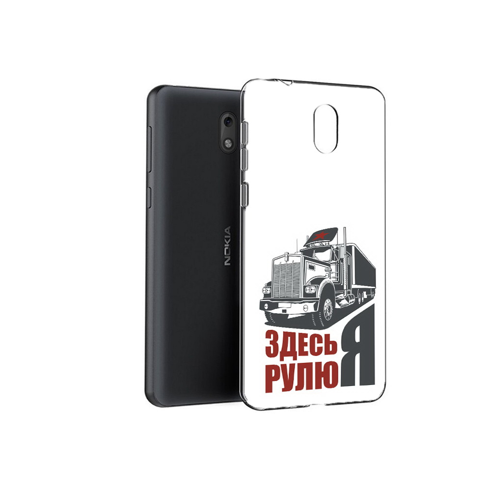 

Чехол MyPads Tocco для Nokia 6 здесь я рулю (PT60992.93.355), Прозрачный, Tocco