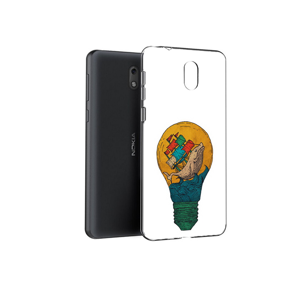 Чехол MyPads Tocco для Nokia 6 кит в лампочке с парусами (PT60992.93.387)