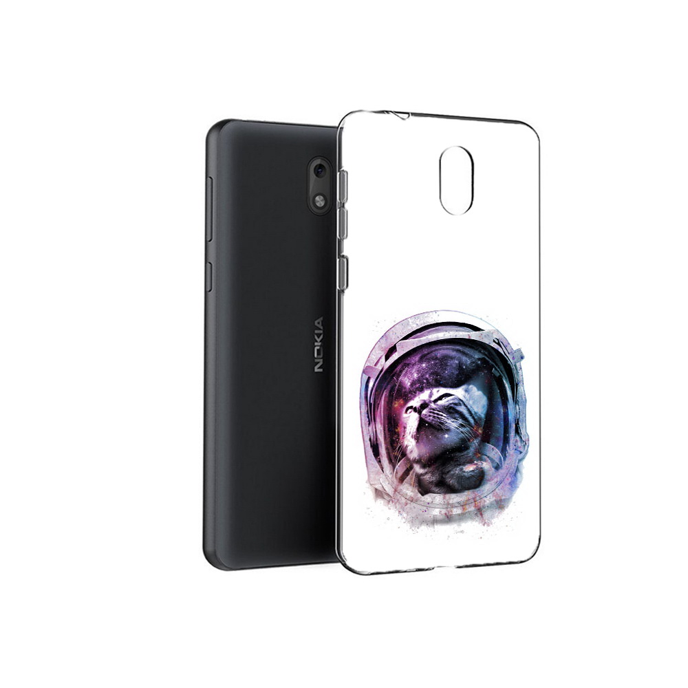 

Чехол MyPads Tocco для Nokia 6 кот в шлеме (PT60992.93.396), Прозрачный, Tocco