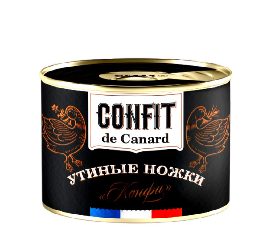 

Ножки утиные СИЛА Конфи, высший сорт, 525г