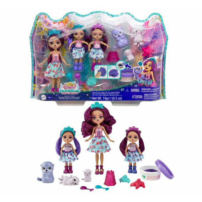 

Набор игровой Enchantimals, Семья Оттавии Выдры с аксессуарами