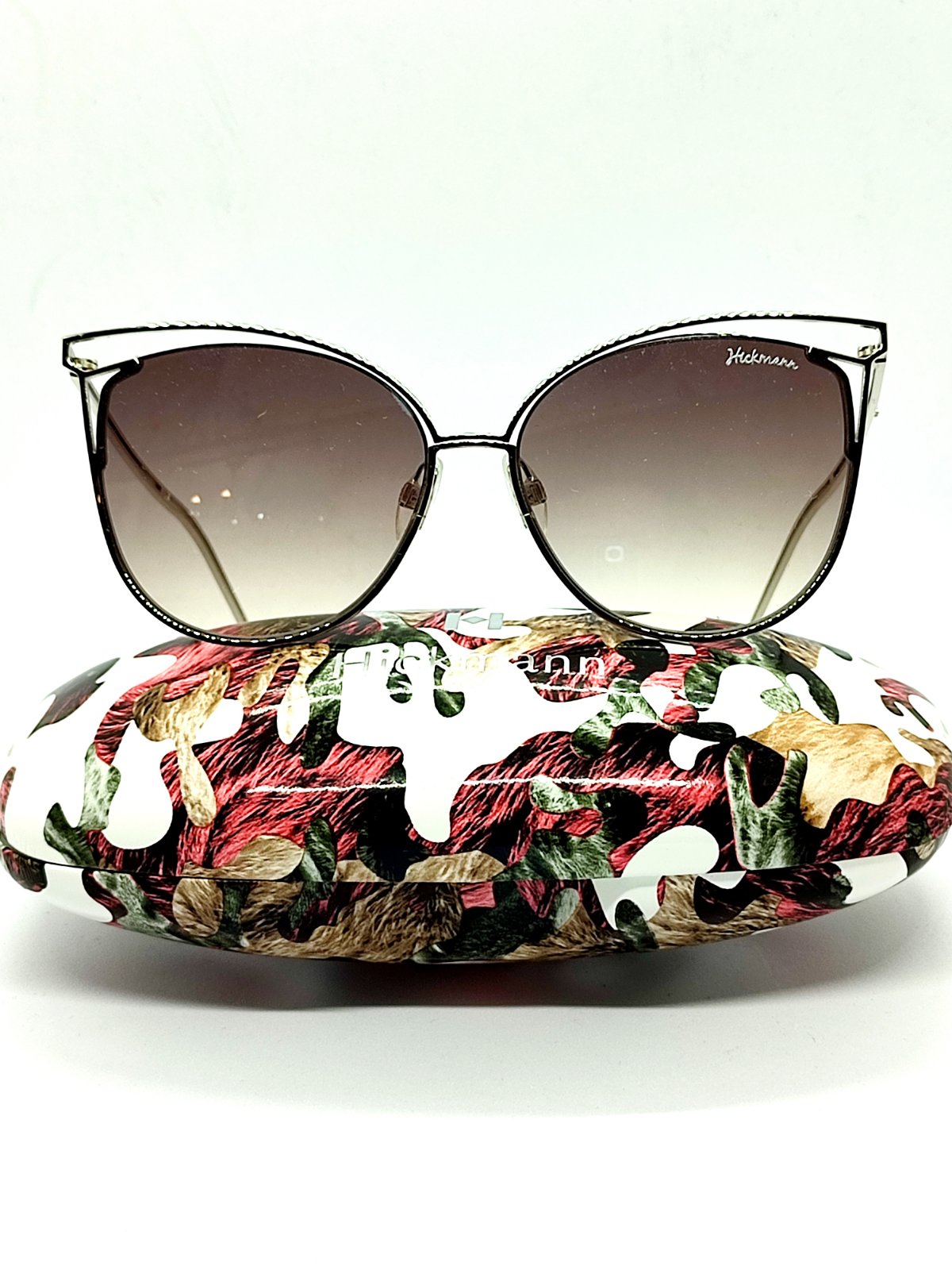 Солнцезащитные очки женские Ana Hickman HI304803B серебристые
