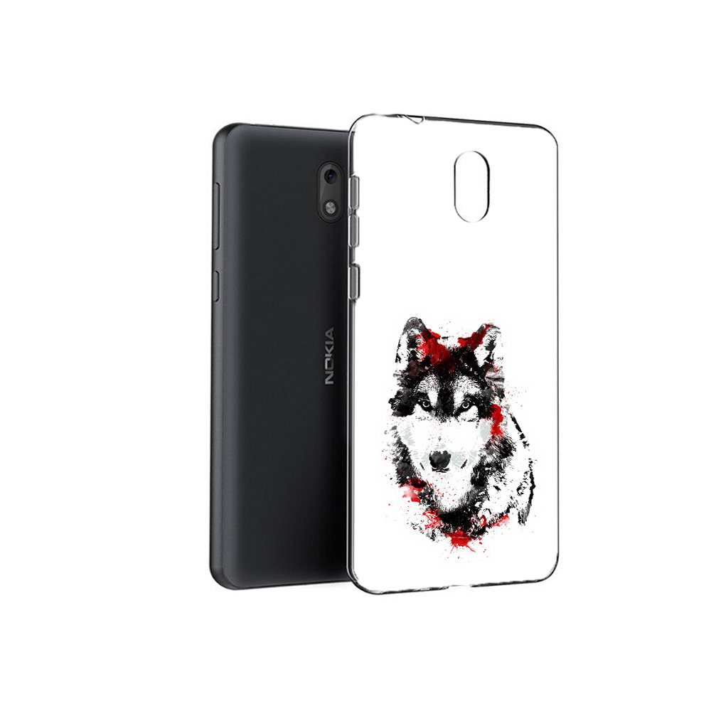 

Чехол MyPads Tocco для Nokia 6 кровавый волк (PT60992.93.416), Прозрачный, Tocco