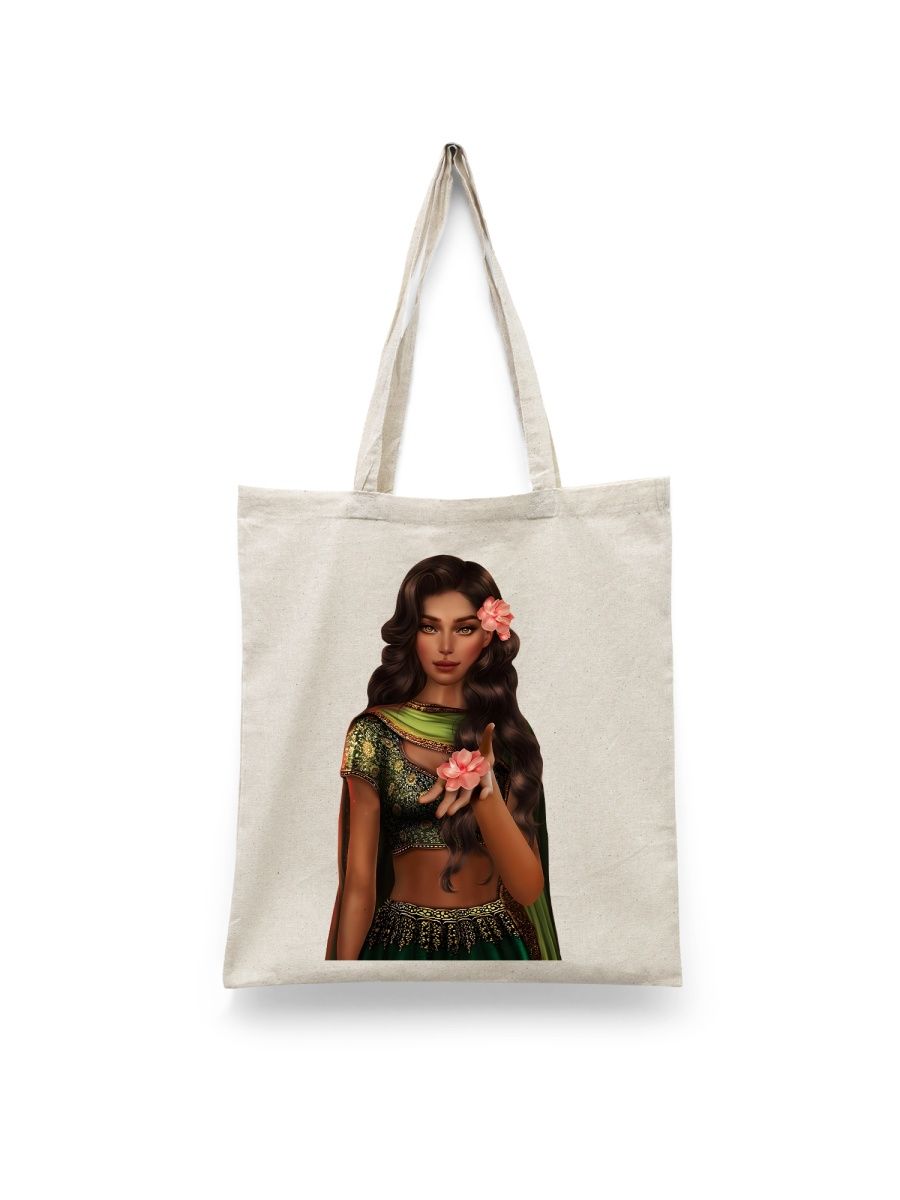 

Шоппер унисекс Каждому Своё Кали/Зов тьмы GMKR18, белый, Кали/Зов тьмы GMKR18