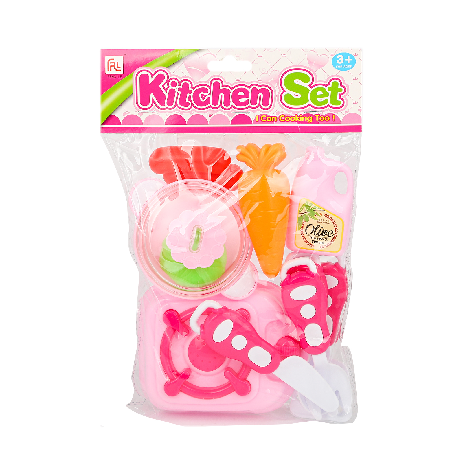 Набор Toys Neo Посуда с продуктами Kitchen Set с 3 лет