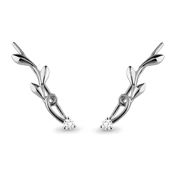 

Серьги из серебра с фианитом Yahont 156224, 156224
