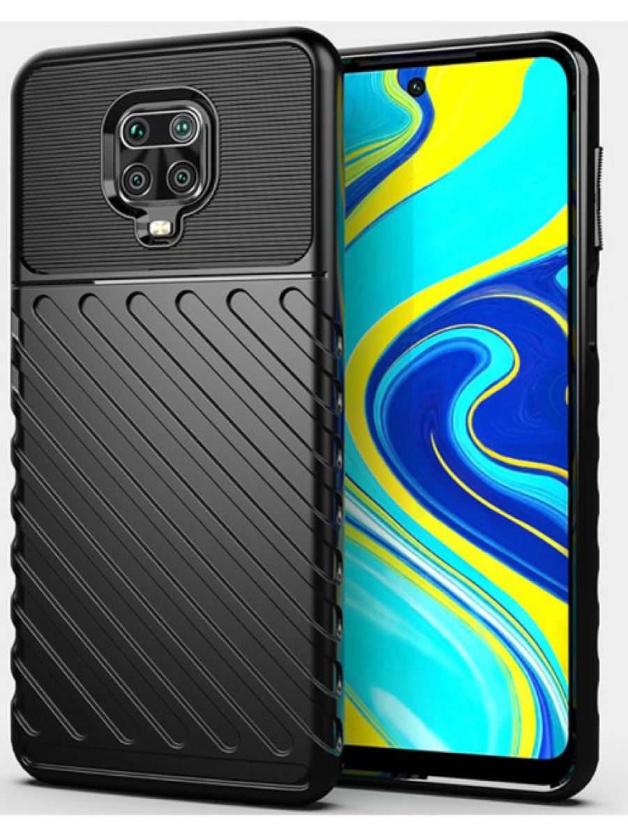 

Brodef Thunder Противоударный чехол для Xiaomi Redmi Note 9 Pro черный