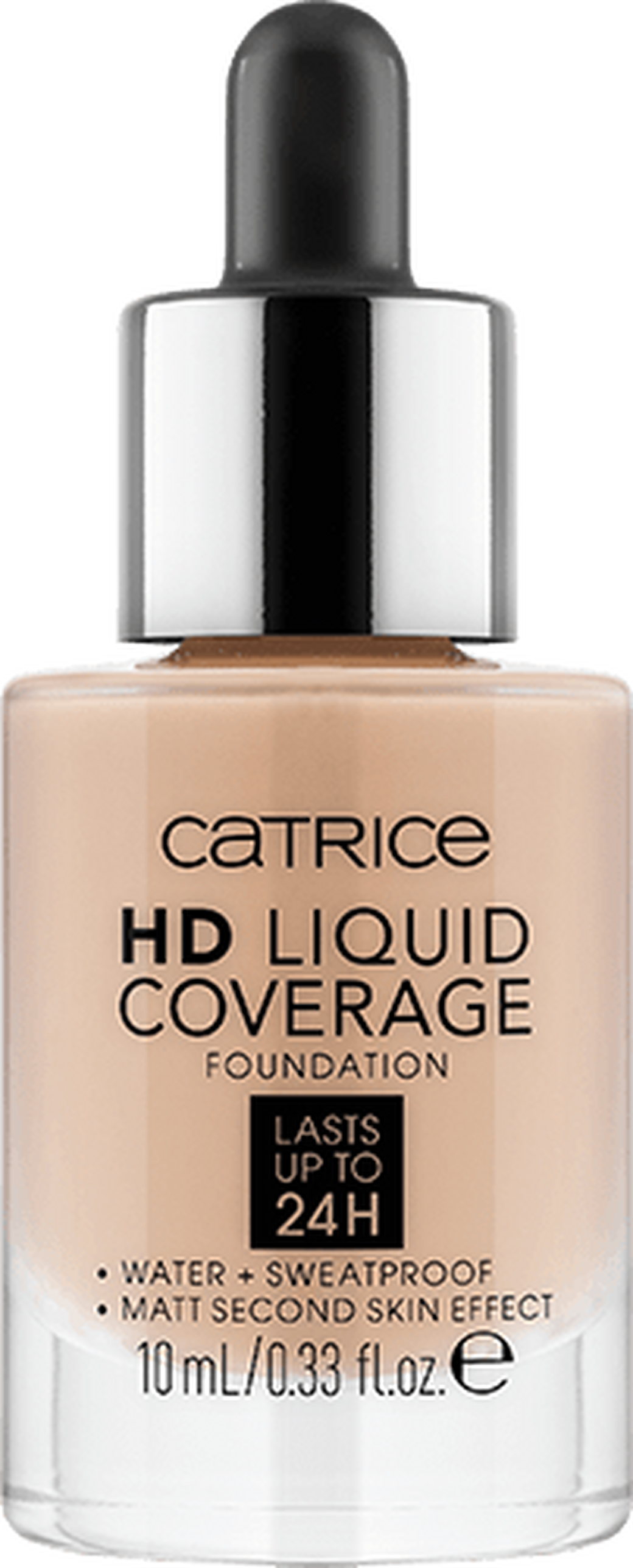 Основа тональная жидкая CATRICE Mini HD Liquid Coverage Foundation 030 Sand Beige