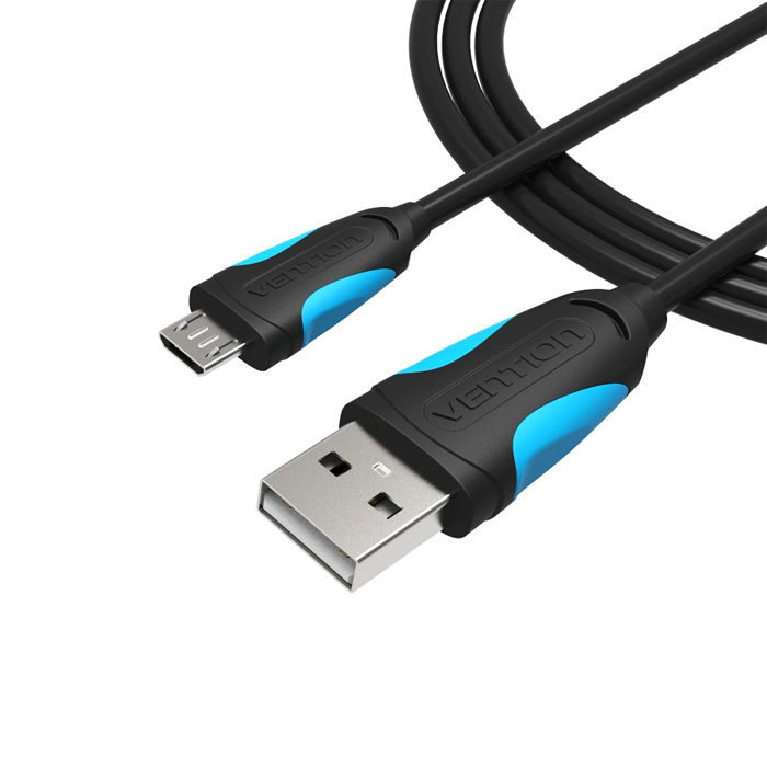 фото Кабель vention usb 2.0 am/micro b 5pin 1,5м (vas-a04-b150)