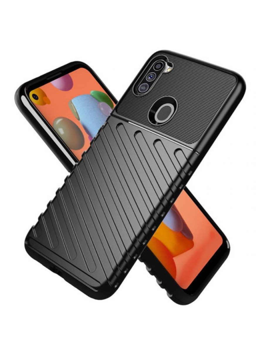 

Brodef Thunder Противоударный чехол для Samsung Galaxy A11 черный