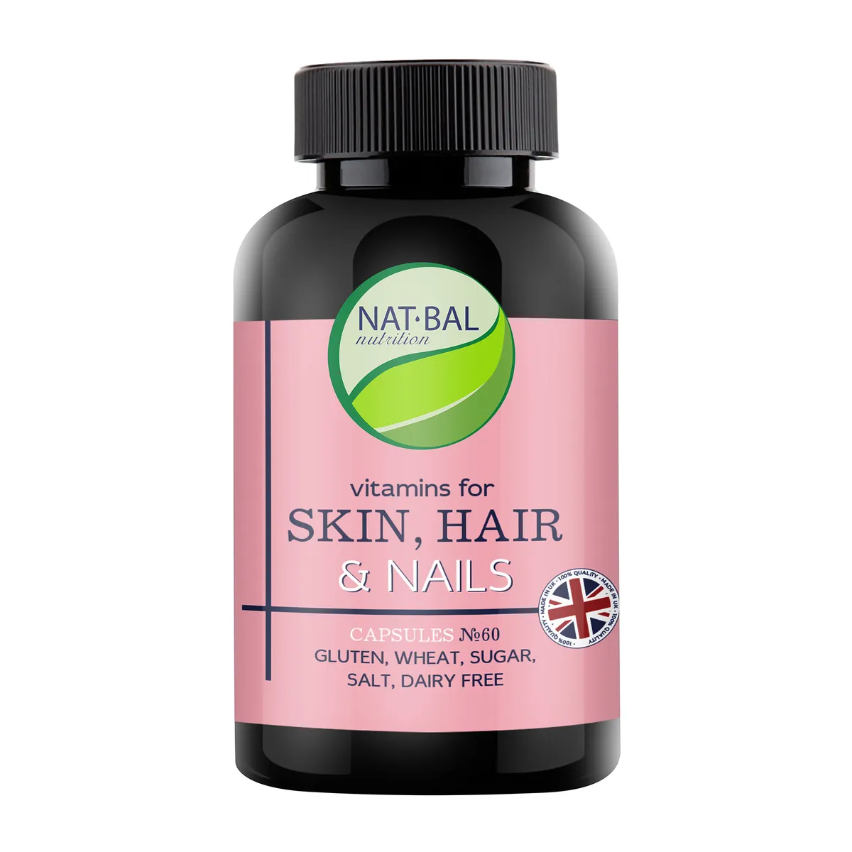 

Витамины для кожи, волос, ногтей Nat-Bal Nutrition капсулы 60 шт.