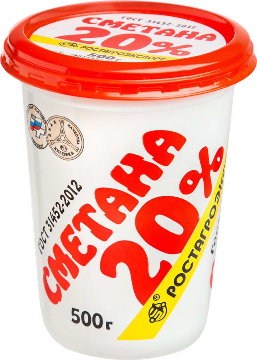 

Сметана Ростагроэкспорт 20% 500 г