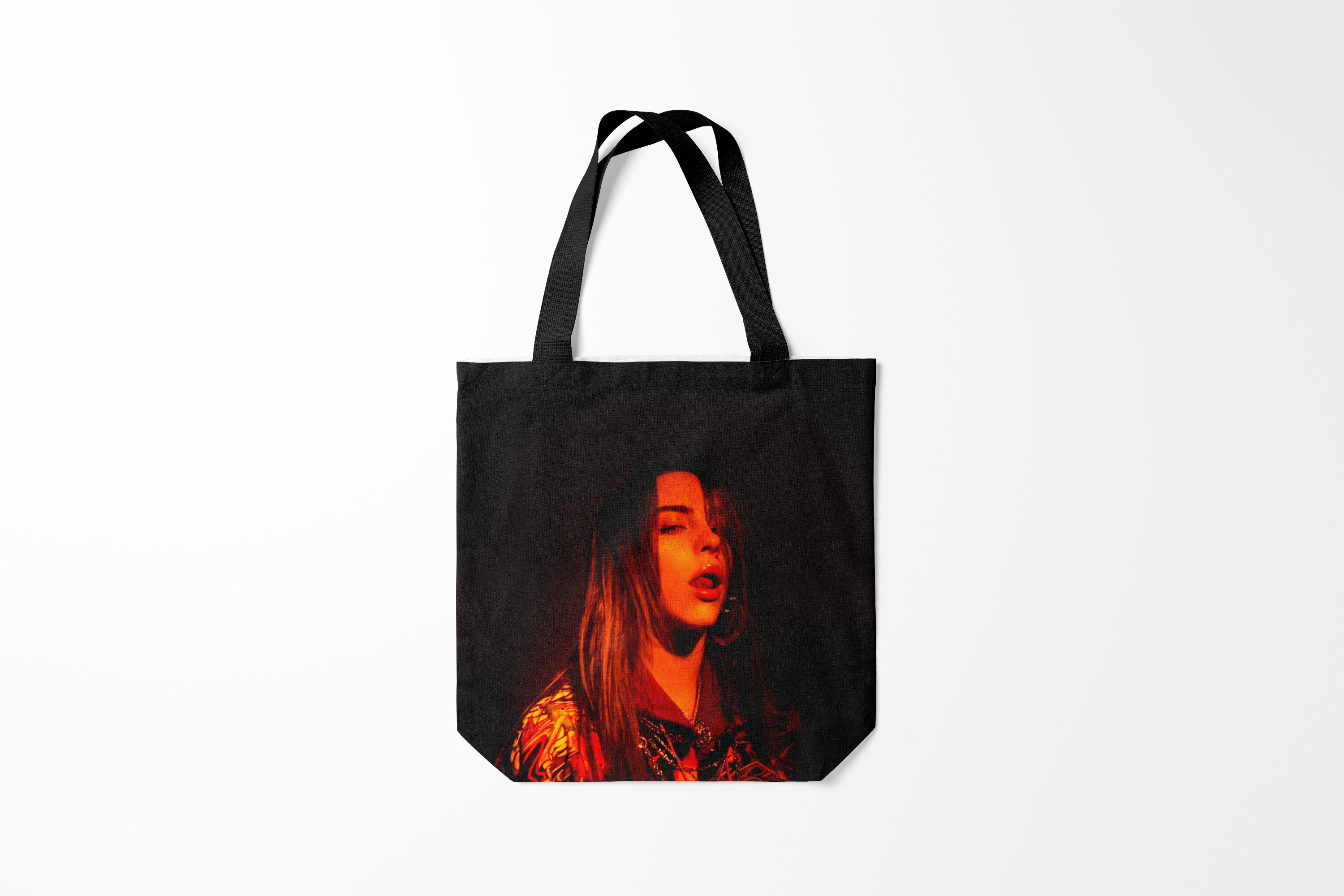 

Сумка шoппер унисекс Burnettie Billie Eilish, черный, Billie Eilish
