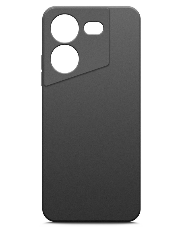 

Чехол Brozo на Tecno Pova 5 силиконовый черный(матовый), Tecno Pova 5