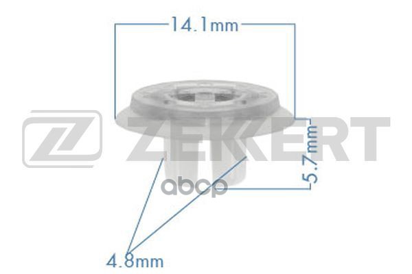 

Клипса Крепёжная Bmw Mercedes-Benz Vag (Миним. Кол-Во Заказа 10 Шт) Zekkert арт. BE3532