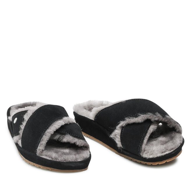 

Тапочки женские Emu Australia Mayberry Corky W12668 черные 39 EU, Черный, Mayberry Corky W12668