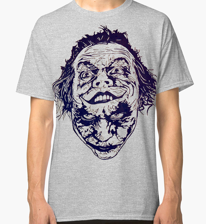 

Футболка мужская Dream Shirts Джокер 1000394222 серая XL, Джокер 1000394222