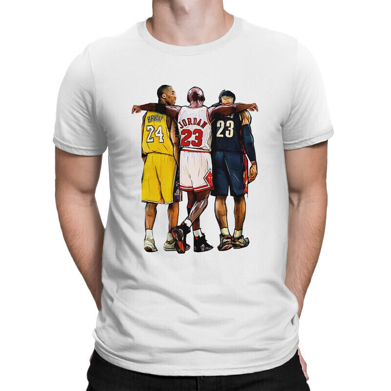 фото Футболка мужская dream shirts баскетбольные легенды 1000396222 белая 2xl