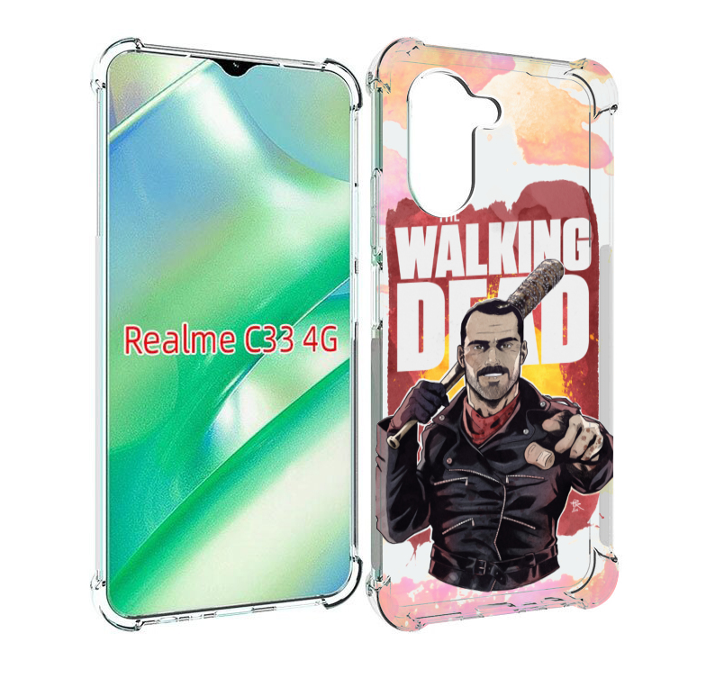 

Чехол MyPads ниган-смит для Realme C33 4G, Прозрачный, Tocco